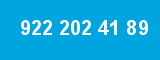922 202 41 89